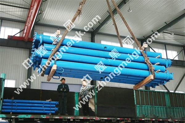 中煤集团一批矿用单体液压支柱发往山西长治